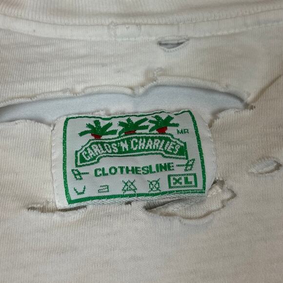 Senor Frogs T Shirt XL Cancun Mexico Golf Single Stitch Carlos N' Charlies - Picture 5 of 12